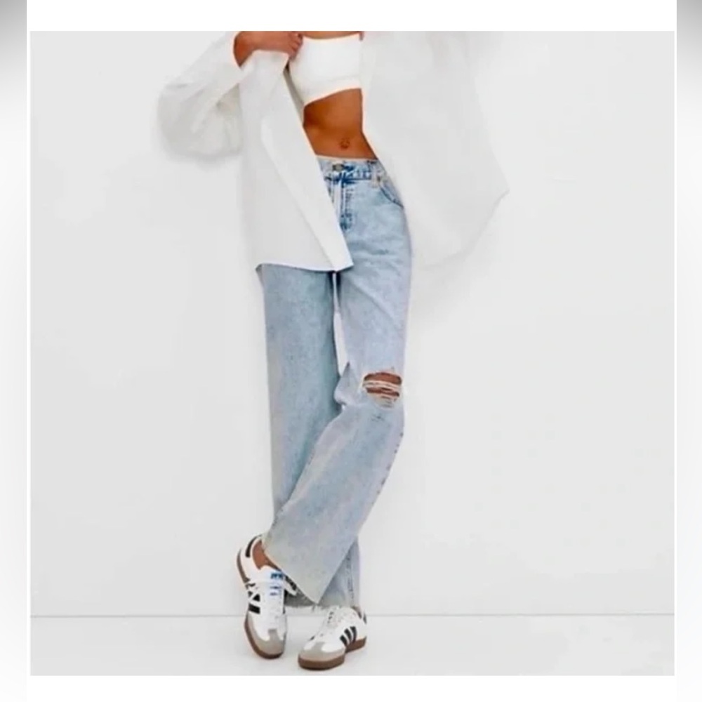 Gap low stride jeans. 25P